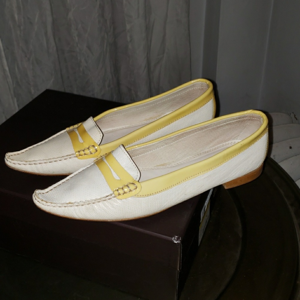Zara Leather Flats